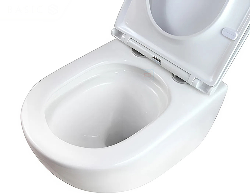 Bồn cầu nắp &ecirc;m Basic Eden-W