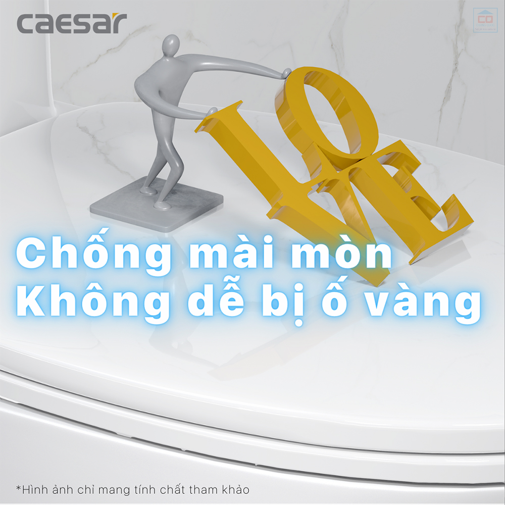 Nắp bồn cầu Caesar M260