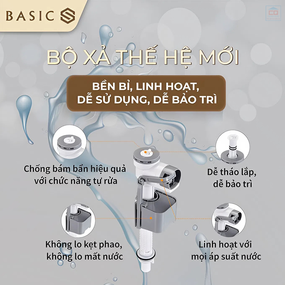 Bộ xả thế hệ mới