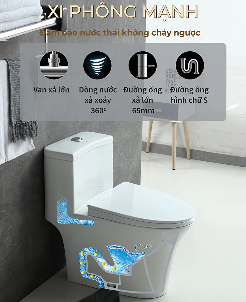 Hệ thống siphon cải tiến