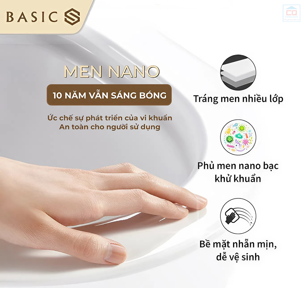 Công nghệ men sứ Nano Snoc