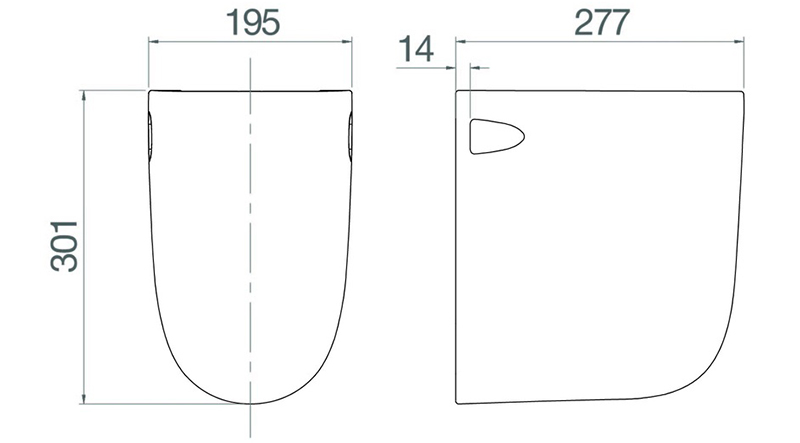 Thông số kỹ thuật chân chậu Viglacera V36