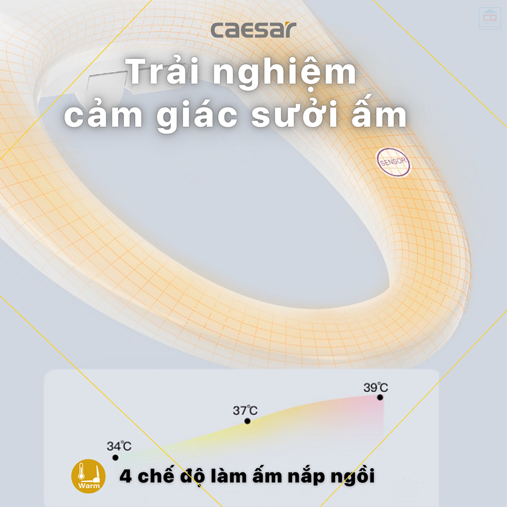 Chức năng sưởi ấm nắp ngồi