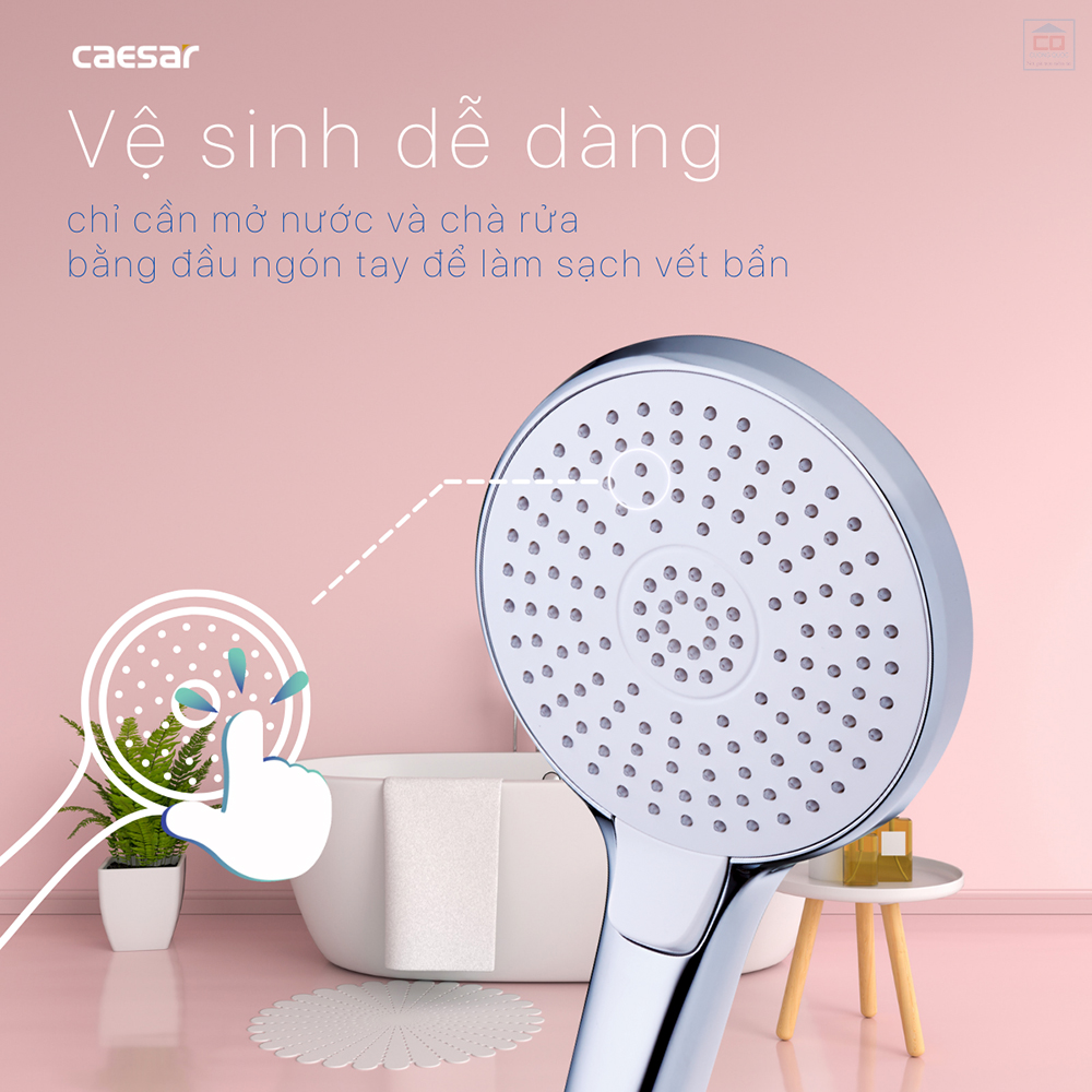 Tay sen Caesar SH233 dễ vệ sinh
