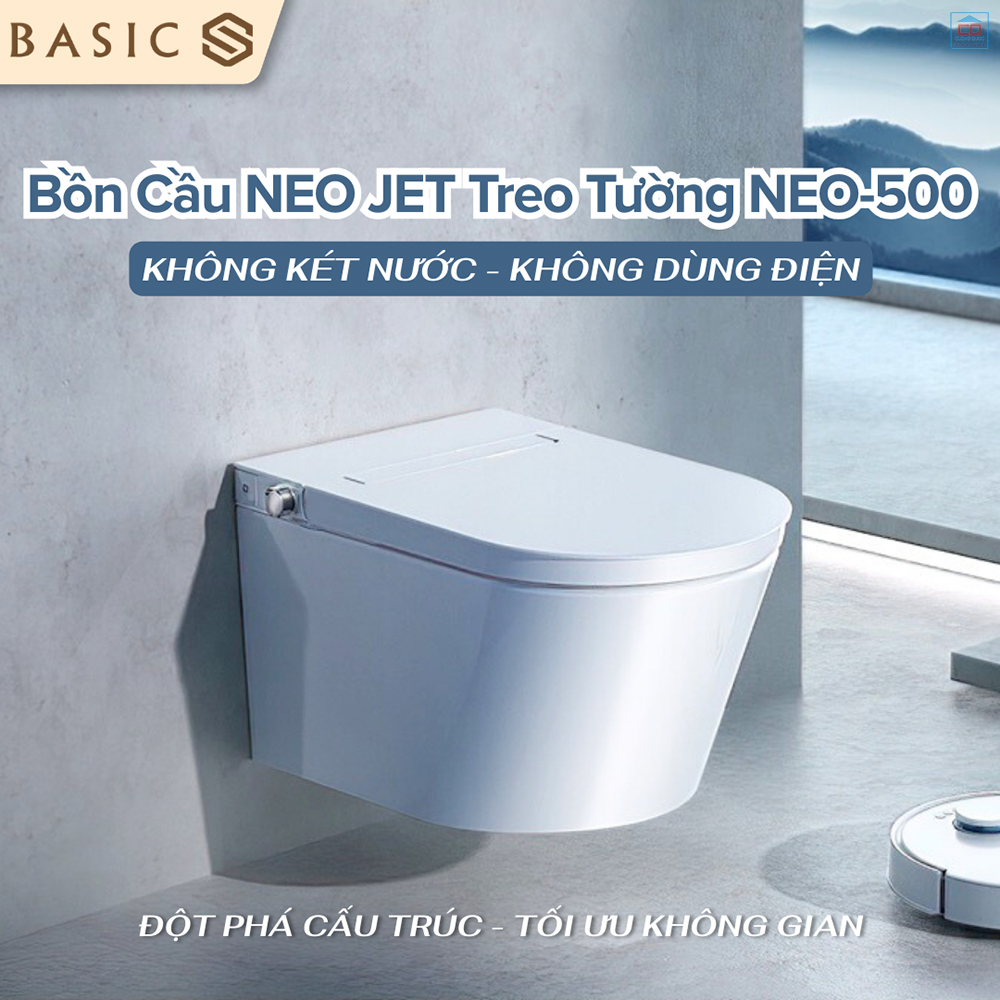 Bồn cầu không két nước Basic NEO-500
