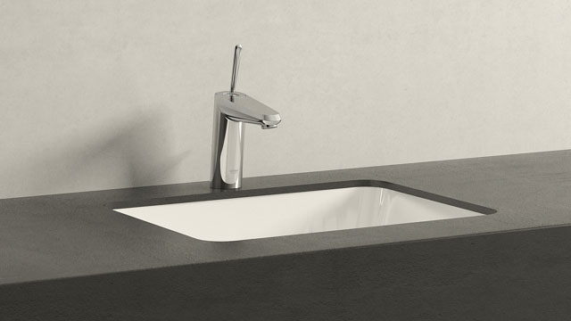 phối cảnh sản phảm v&ograve;i chậu Grohe 23427000