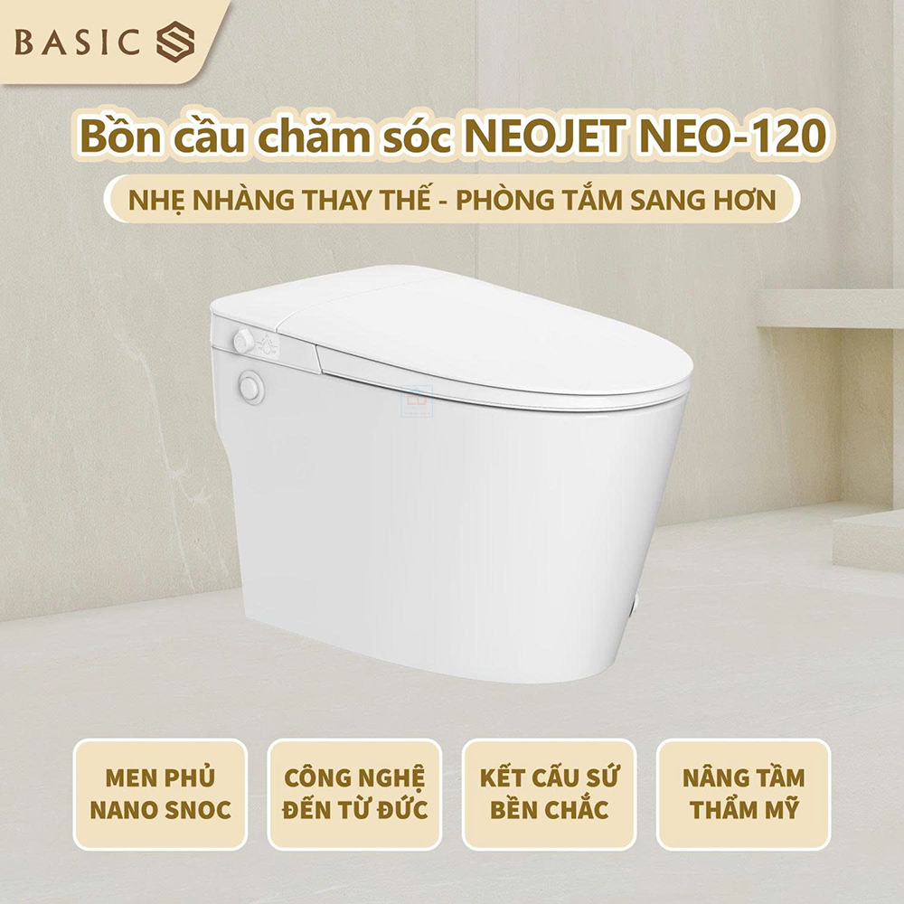 Bồn cầu chăm sóc Basic NEO-120
