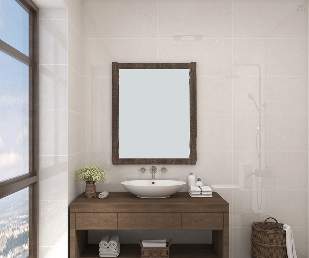 Phối cảnh gạch 40x80 Đồng Tâm 4080HOABINH002-H+
