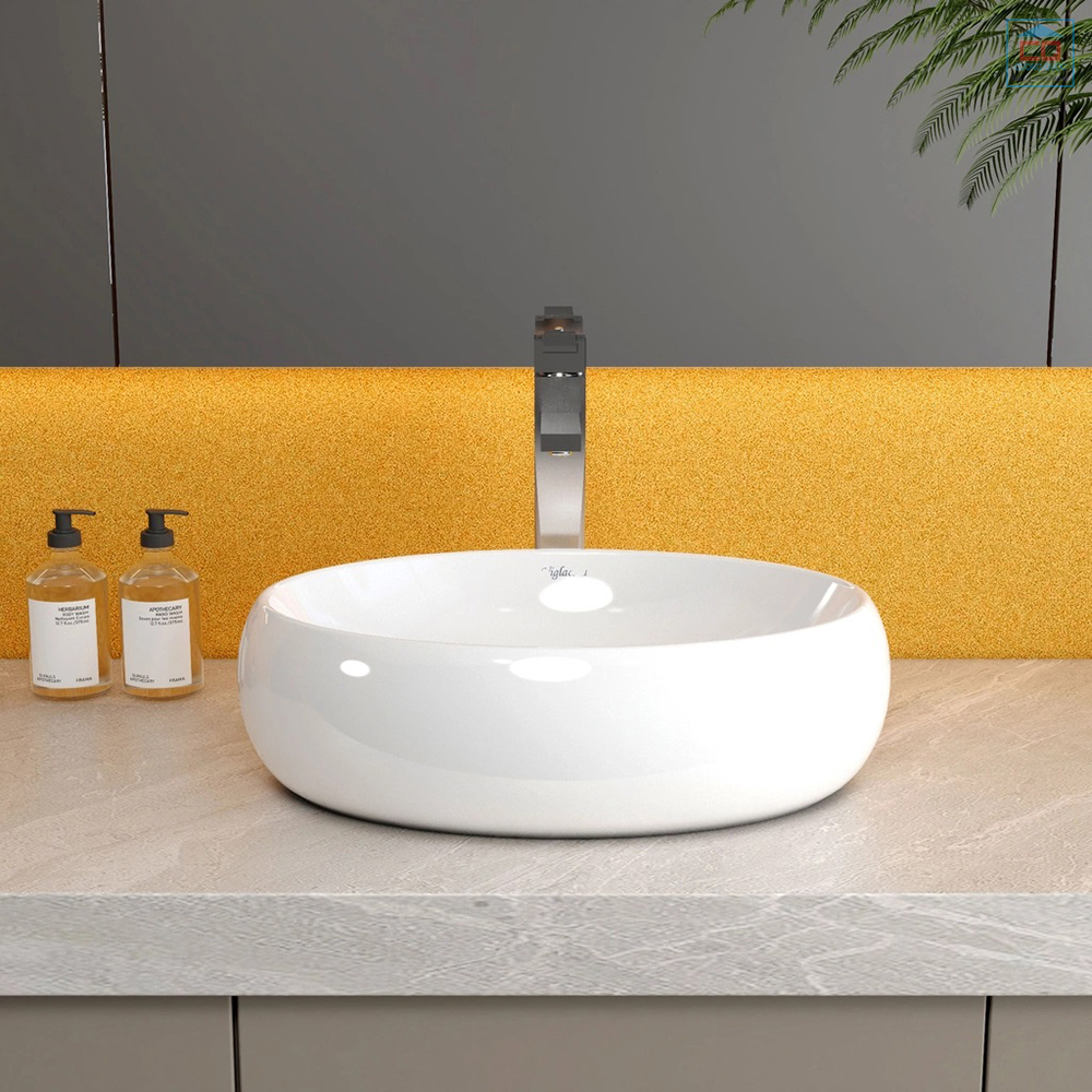 Chậu lavabo đặt bàn Viglacera CD30