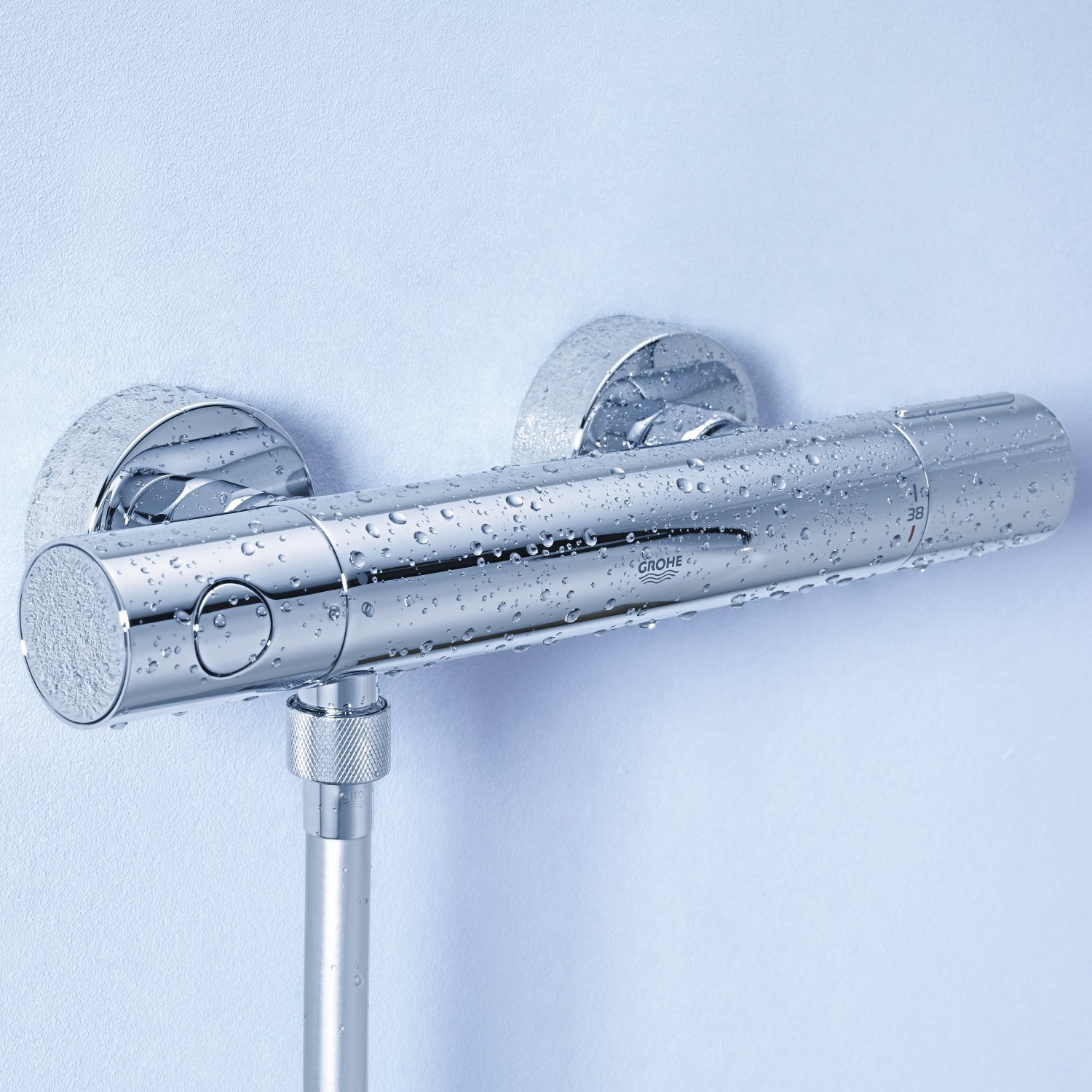 phối cảnh van nóng lạnh gắn tường Grohe 34065002