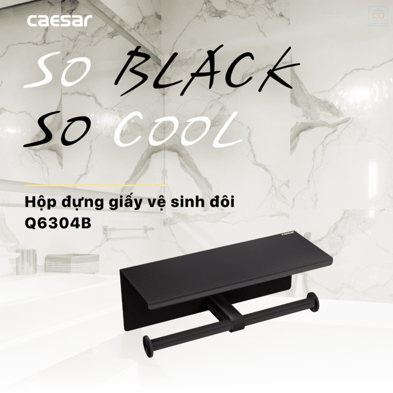 Cài giấy vệ sinh Caesar Q6304B