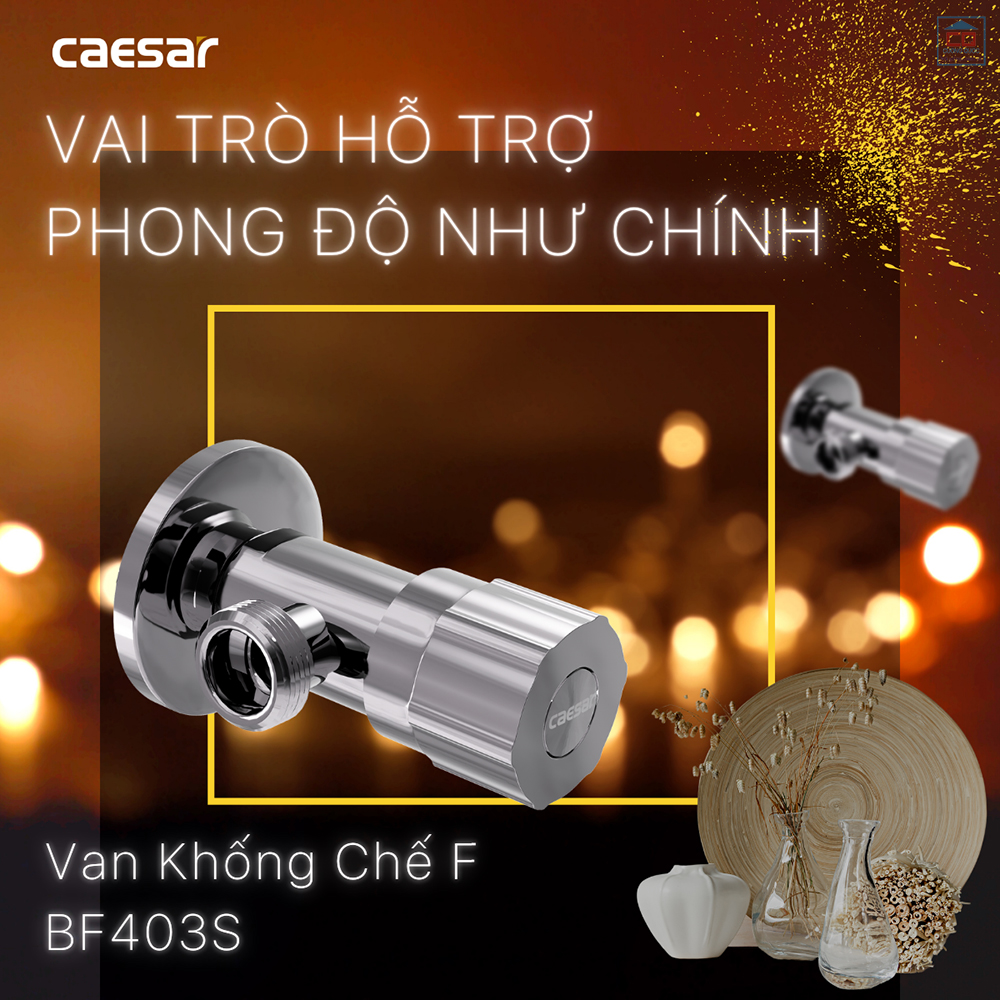 Van khống chế chữ F Caesar BF403S