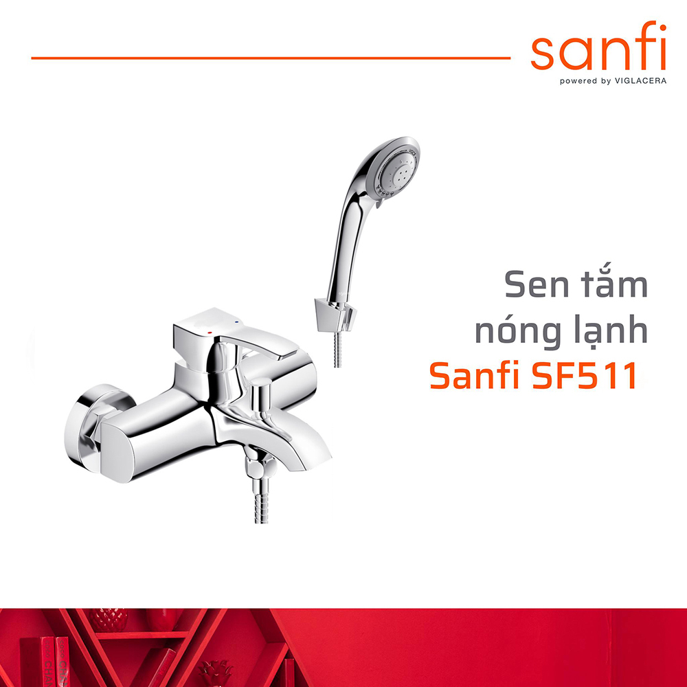 Sen tắm nóng lạnh 5 chế độ Sanfi SF511