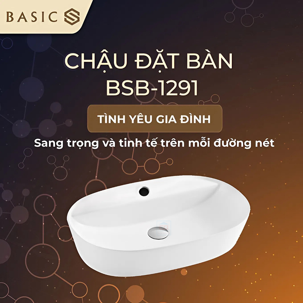 Chậu đặt b&agrave;n Basic BSB-1291