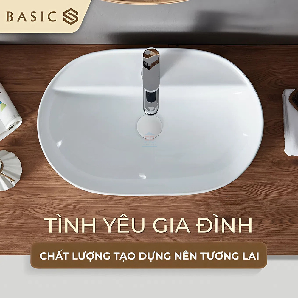 Chậu rửa mặt Basic BSB-1291