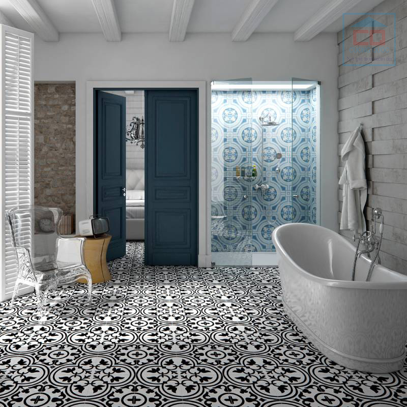 Phòng mẫu gạch bông DC222