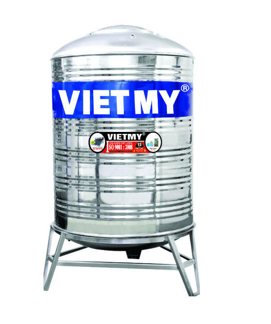 bồn nước đứng inox Việt Mỹ 300 lít 