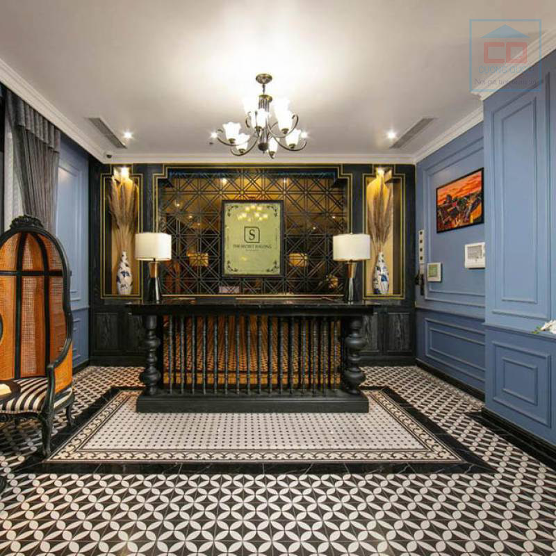 Phòng mẫu gạch bông bán sứ REP07 (F2114)