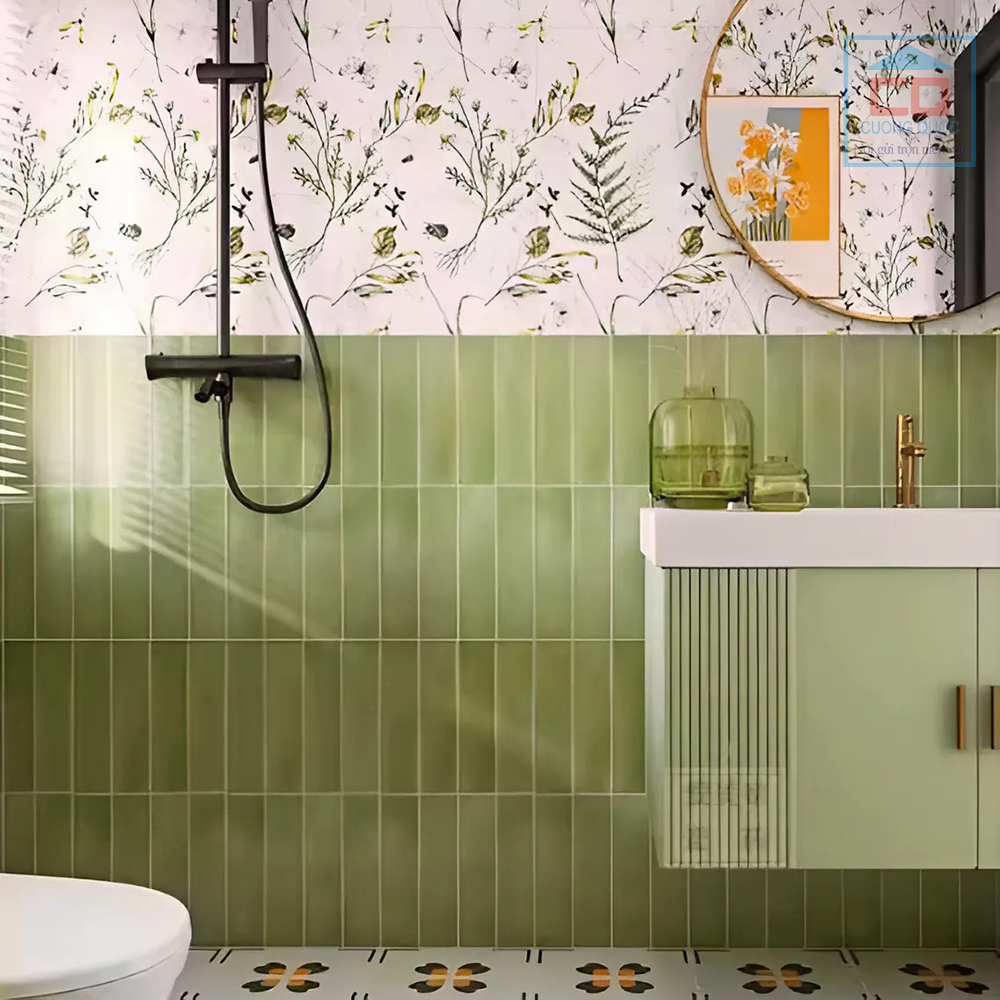 Phòng mẫu gạch ốp tường NHC806D