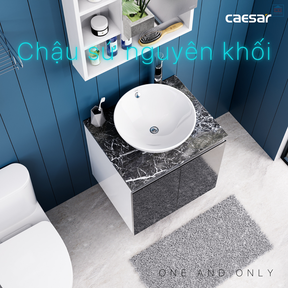Lavabo tủ chậu Caesar L5215 + EH46002ADV