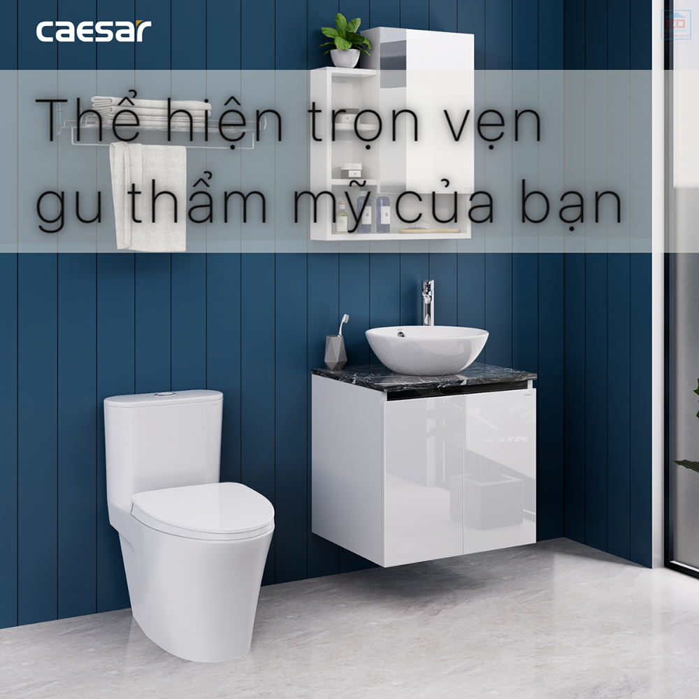 Tủ chậu treo tường Caesar L5215 + EH46002AV