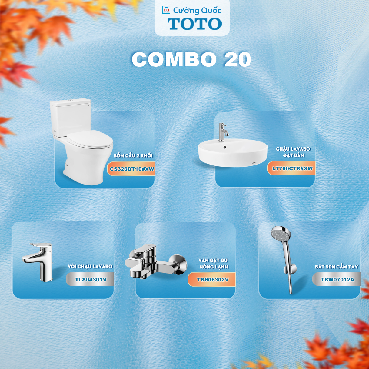 Combo TOTO 20
