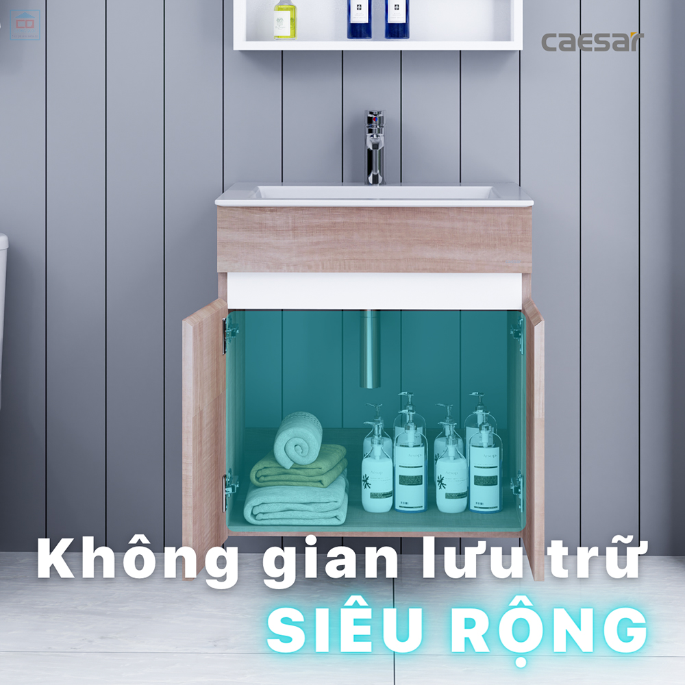 Tủ chậu Caesar LF5017 + EH15017AW7V