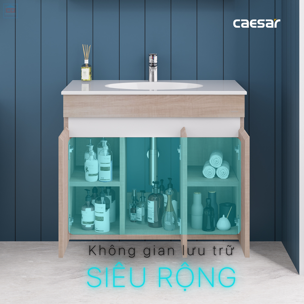 Tủ chậu Caesar LF5026 + EH15026AW7V