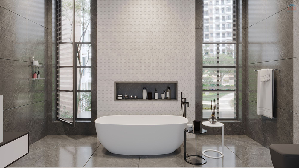 Phòng mẫu gạch mosaic 298x345 mm VAD Z01 MH1