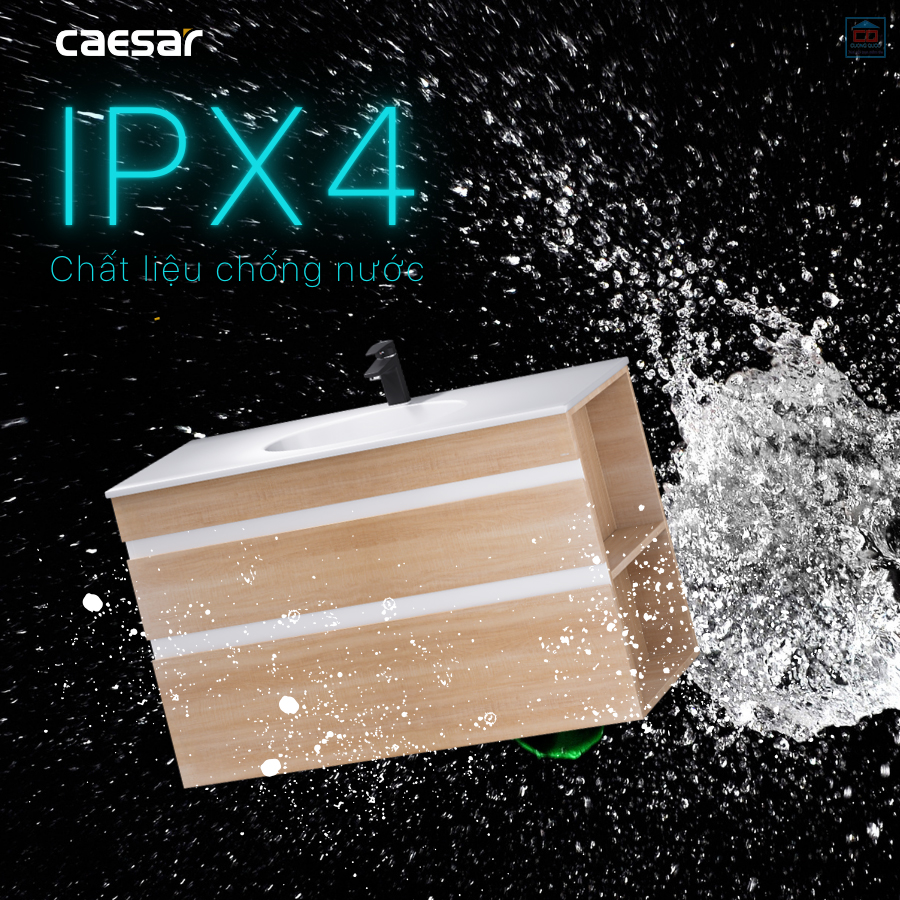 Tủ lavabo Caesar LF5028 + EH15028DDRW7V