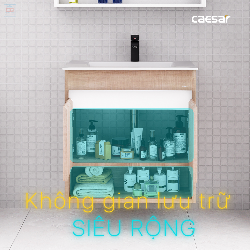 Tủ chậu Caesar LF5030 + EH15030AW7V