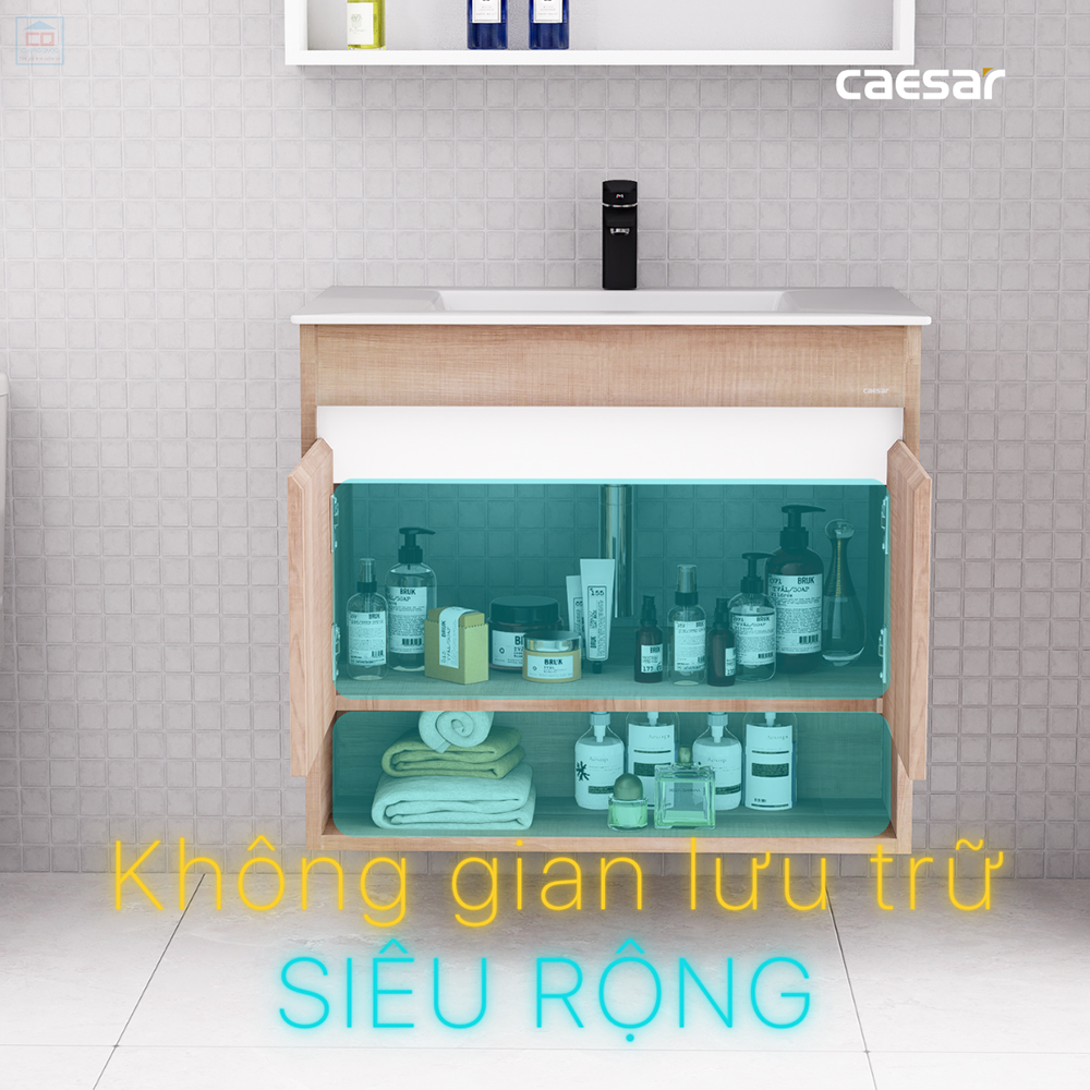Tủ chậu Caesar LF5032 + EH15032AW7V