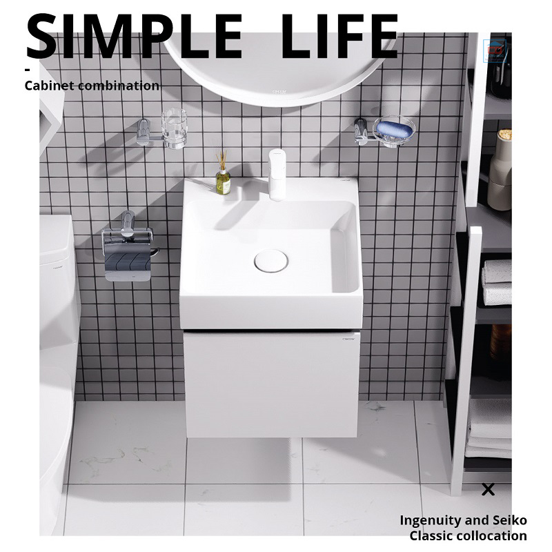 Tủ chậu lavabo Caesar LF5253 + EH05253ATGV