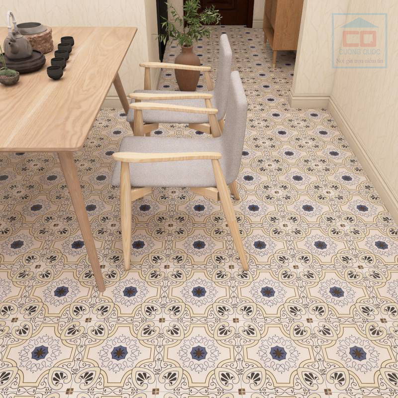 Phòng mẫu gạch bông men DSF30342