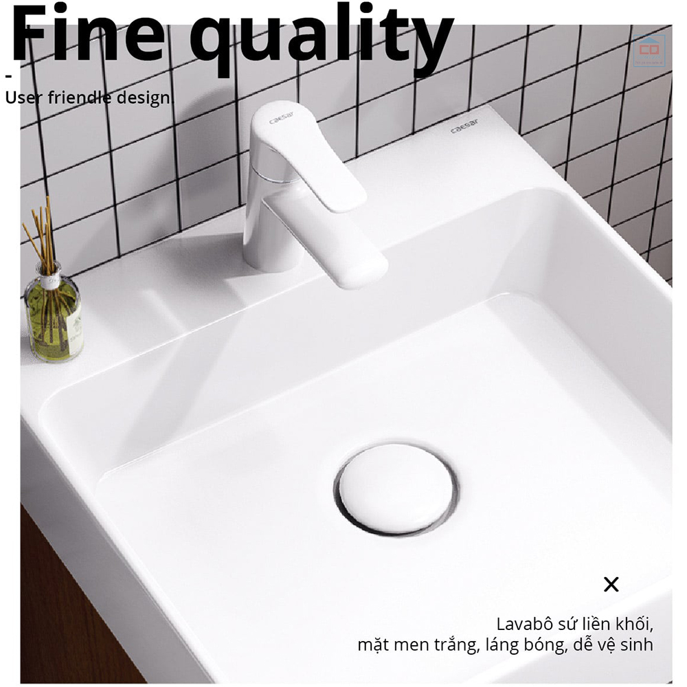 Lavabo tủ chậu Caesar LF5253 + EH05253AWV