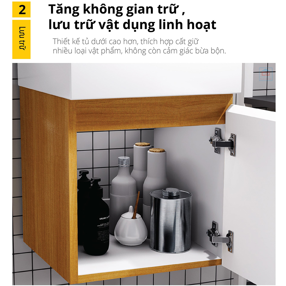 Tủ chậu Caesar LF5253 + EH05253AWV