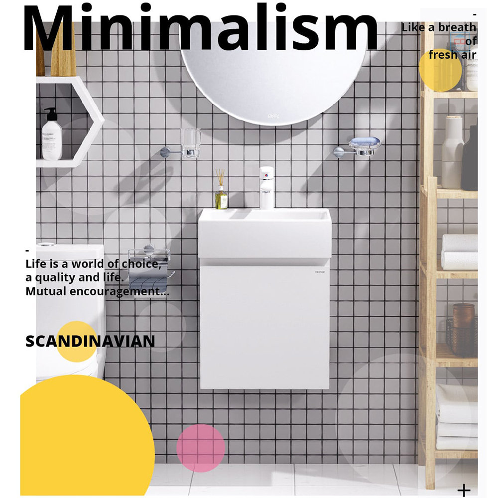 Tủ chậu lavabo Caesar LF5257 + EH05257AV