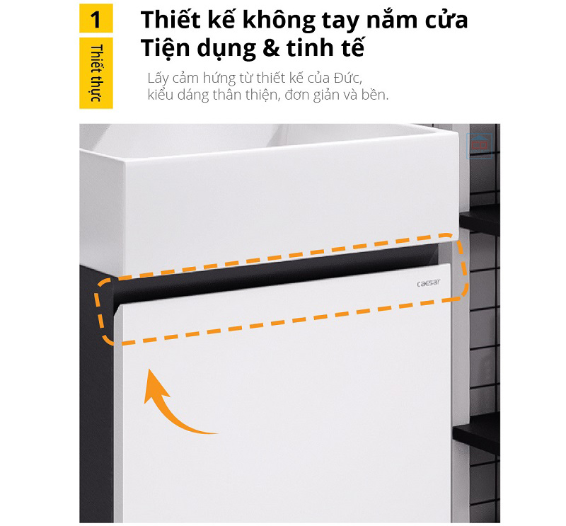 Tủ treo Caesar LF5259 + EH05259ATGV