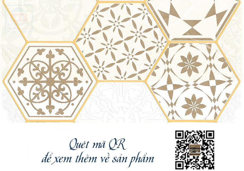 Gạch vi&ecirc;n điểm ốp tường Eco Hawaii C