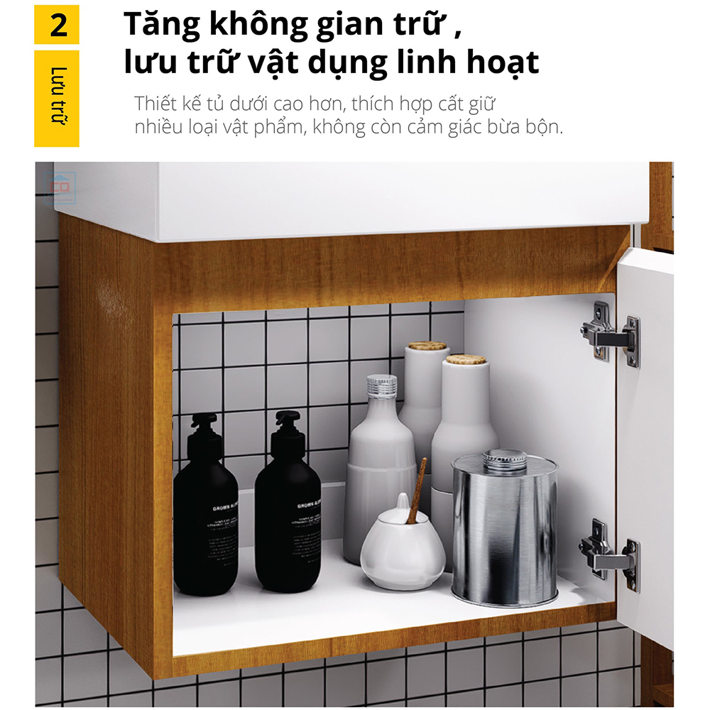 Tủ chậu Caesar LF5261 + EH05261AWV