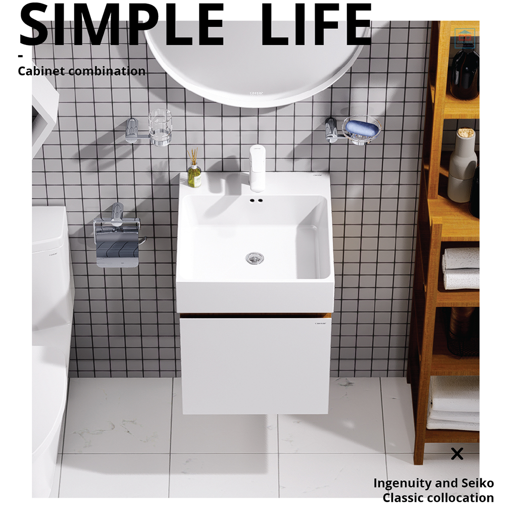 Tủ chậu lavabo Caesar LF5261 + EH05261AWV