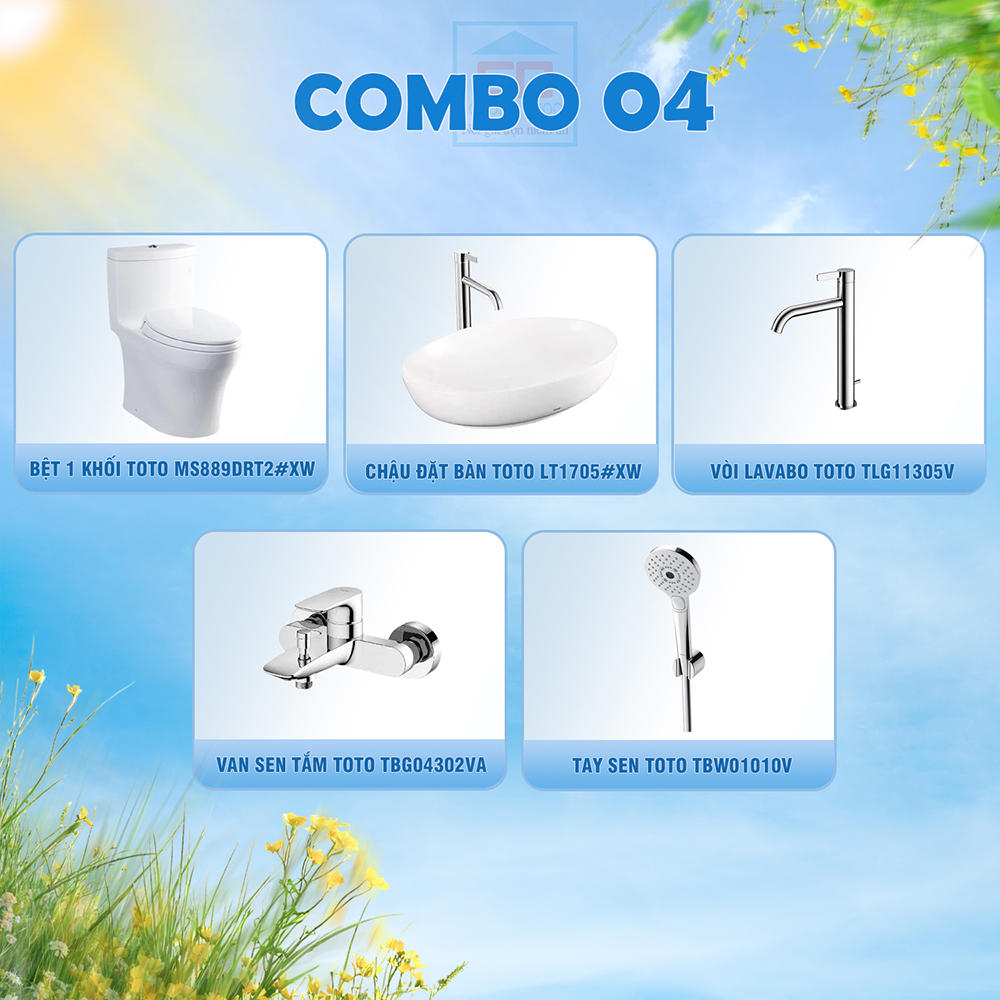 Bộ combo TOTO chuẩn Nhật 04