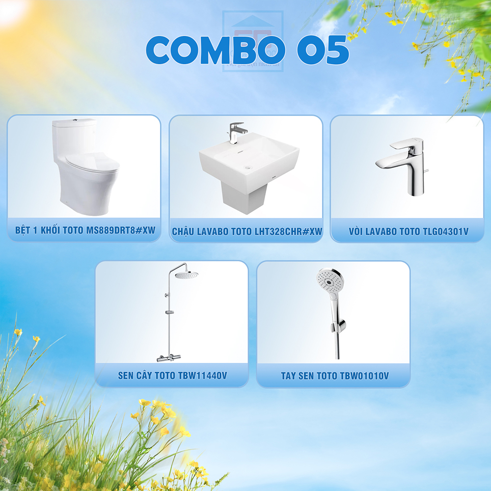 Bộ combo TOTO chuẩn Nhật 05