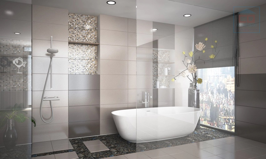 Ph&ograve;ng mẫu gạch ốp tường Đồng T&acirc;m 3060PHUSA002