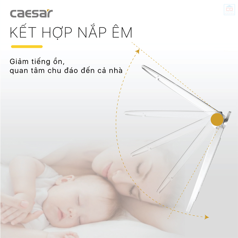 Bồn cầu nắp đóng êm