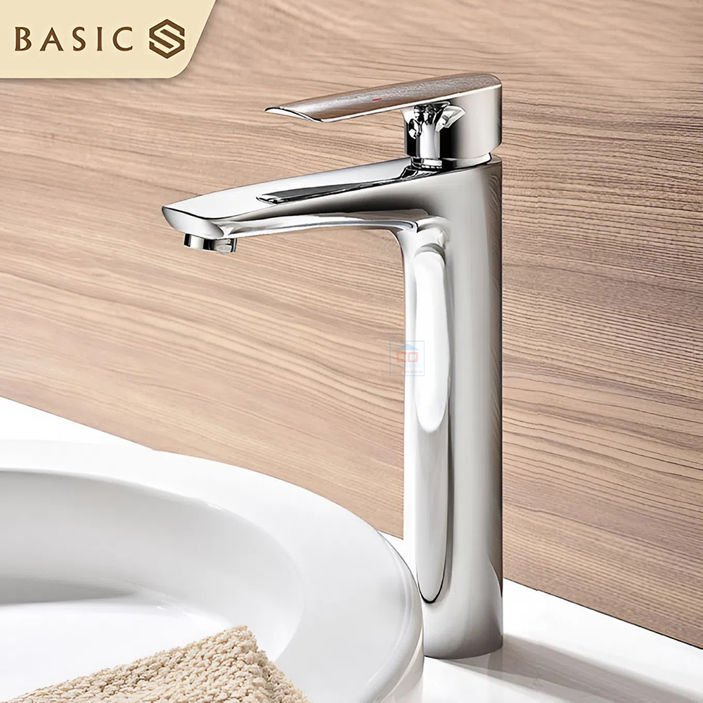 Vòi lavabo cổ cao Basic BW-46022