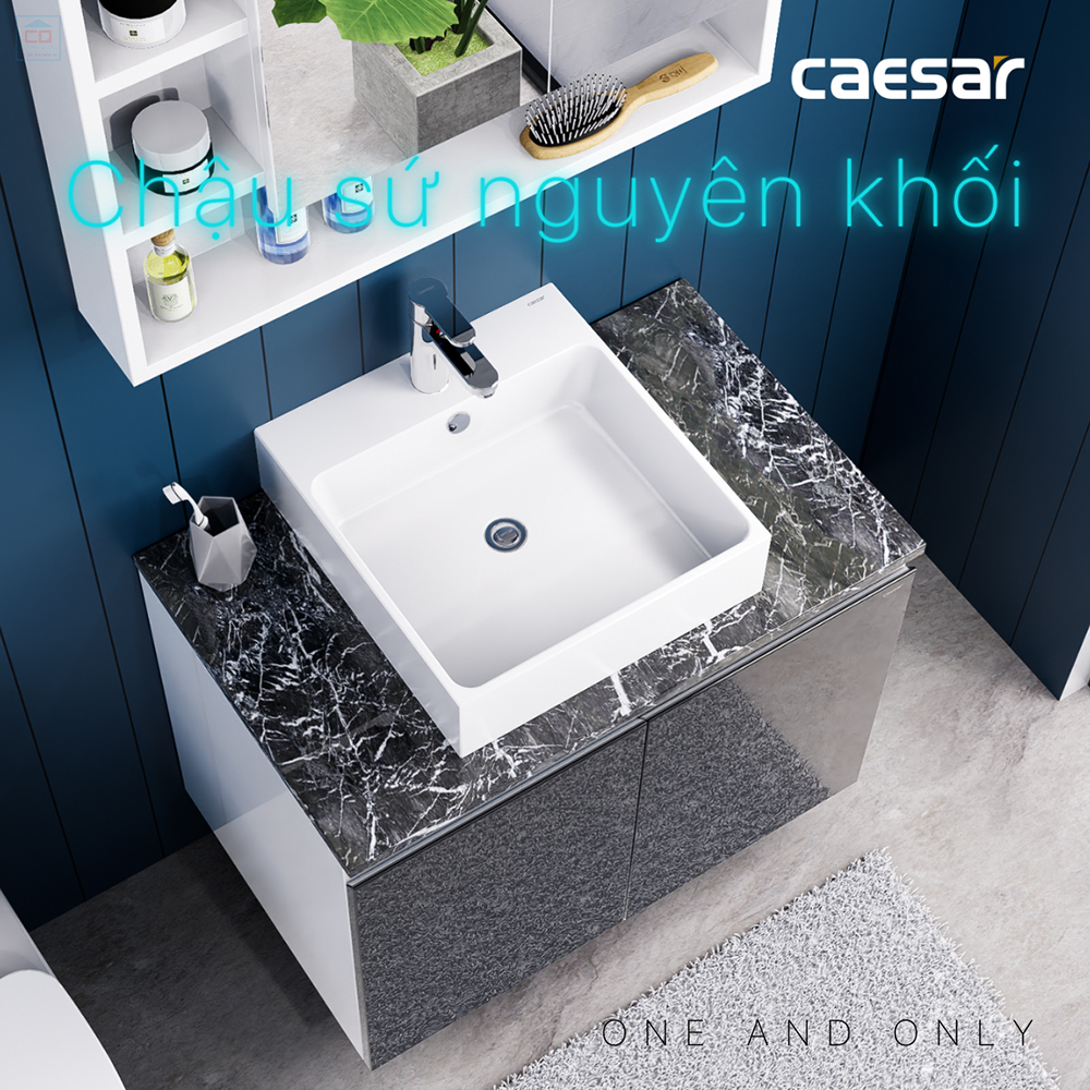 Lavabo tủ chậu Caesar LF5261 + EH48001ADV
