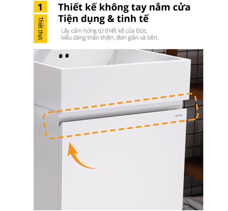 Tủ lavabo Caesar LF5263 + EH05263AV