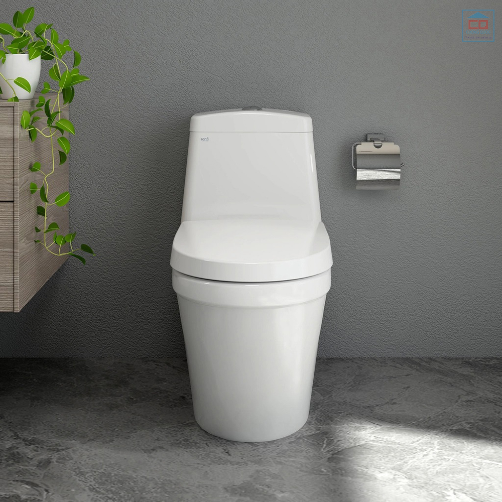 Bồn cầu 1 khối Viglacera Sanfi S308