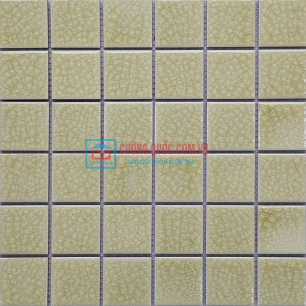 Gạch Mosaic gốm cứ men rạn CQMG48022